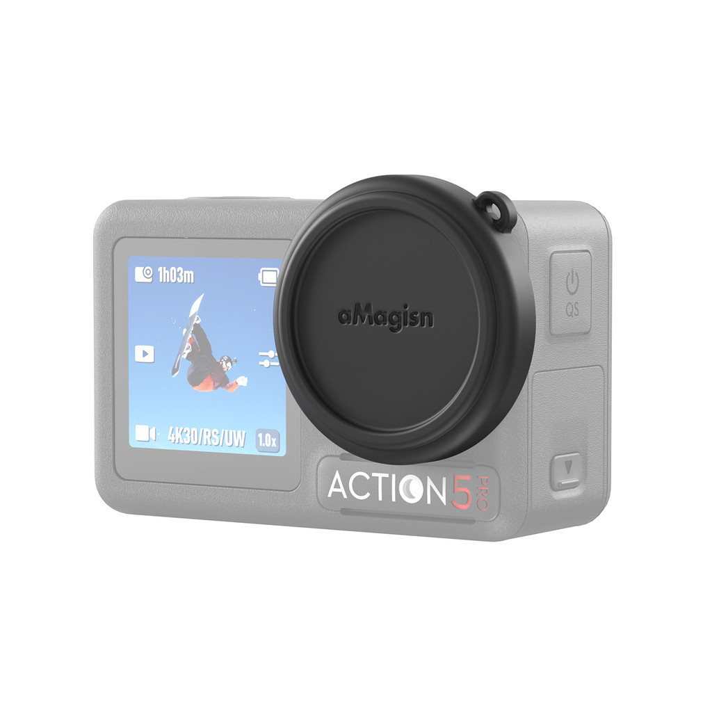 สําหรับ DJI Osmo Action 5 Pro ฝาครอบเลนส์ซิลิโคน Full Pack เลนส์ฝาครอบป้องกันอุปกรณ์เสริมสําหรับกล้อง