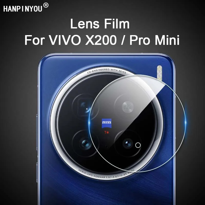 สําหรับ VIVO X200 Pro Mini Clear Ultra Slim ฝาหลังกล้องด้านหลังตัวป้องกันเลนส์ Soft Fiber ฟิล์มป้องกัน - ไม่ใช่กระจกนิรภัย