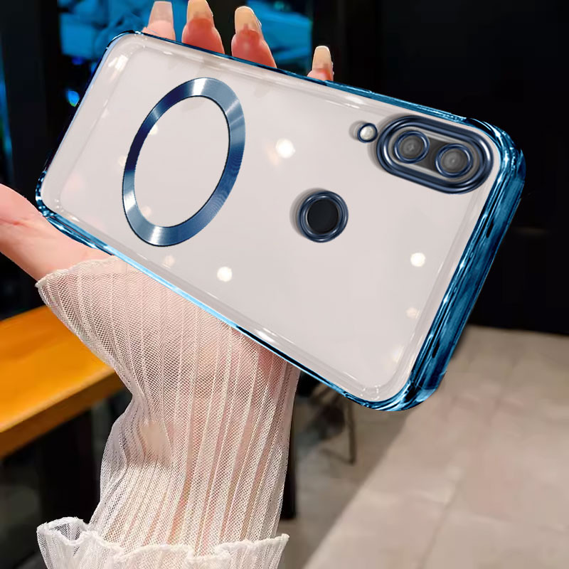 เคส ปลอกหัวเว่ย Y7 2019หัวเว่ย Y9 2019หัวเว่ย Y7นายกรัฐมนตรี2019หัวเว่ย Y7 Pro 2019หัวเว่ย Y9นายกรัฐมนตรี2019โทรศัพท์กรณีนุ่มทองชายแดนใสกันชนด้วยแม่เหล็กแหวนดูดช็อก AB