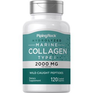 PipingRock Marine Collagen Type 1 | Hydrolyzed 2,000 mg. (12…