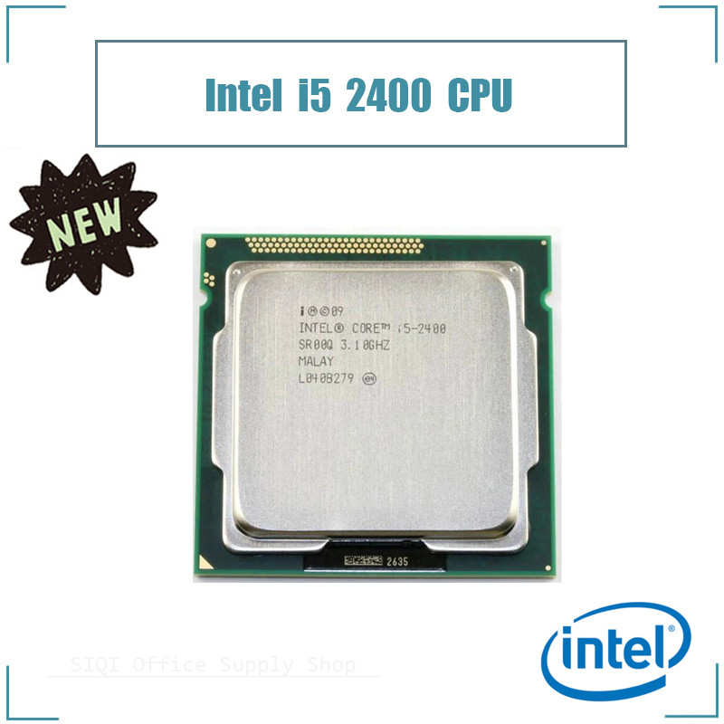 เมนบอร์ด CPU Intel Core I5 2400 รองรับโปรเซสเซอร์ Cpu LGA1155 Quad-core 3.1GHz