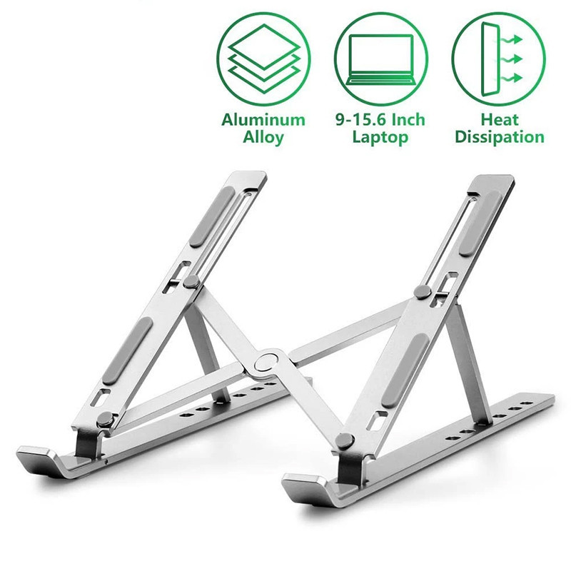 【พร้อมส่ง】📍ขาตั้งแล็ปท็อป แท่นวางโน๊ตบุ๊ค ขาตั้งโน๊ตบุ๊คพกพา Notebook Laptop Stand ที่วางโน๊ตบุ๊ค ที