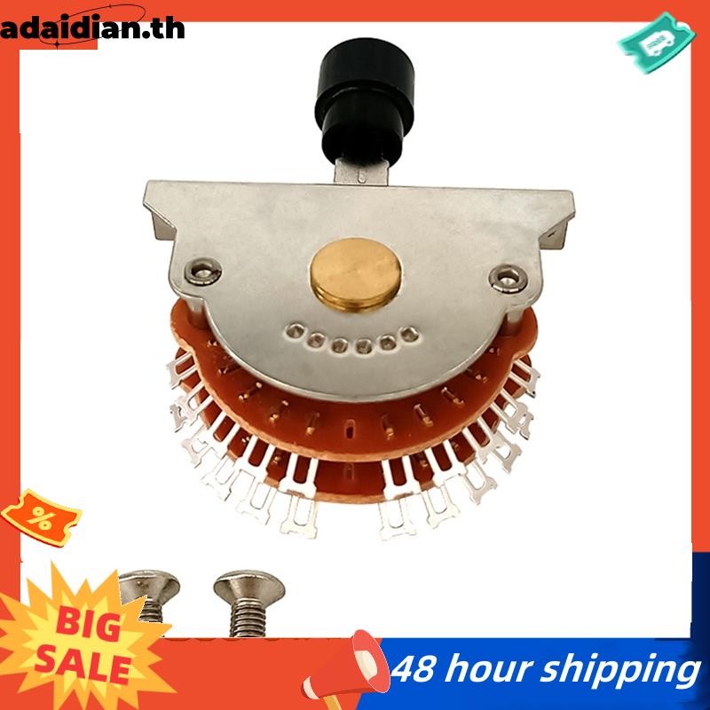 Ready Guitar 5 Way 24 ฟุต Super Switch 4-Pole Double Fan-Shaped Pickup Selector สําหรับ /TL Guitars