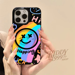 🌷KIDDY🌷เคสไอโฟน11 12 13 14 15 16 17 Pro Max Matte Cartoon การ์ตูน hard Case For iPhone 7 8 16 15 PLUS X/XS XR XSMAX