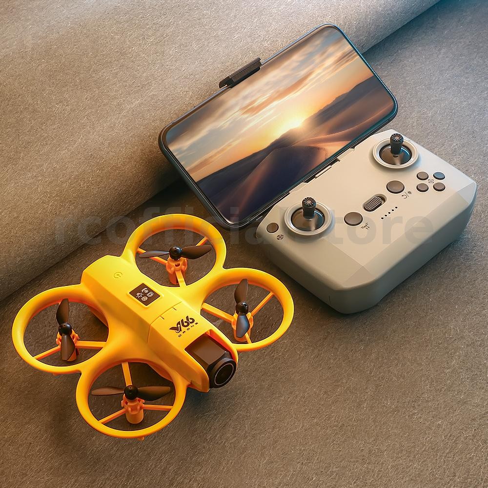 YRC V66 2.4G WIFI HD กล้องคู่ 180° อิเล็กทรอนิกส์ปรับหลีกเลี่ยงอุปสรรค Optical Flow ตําแหน่ง Hover LED Night Navigation Light RC Drone Quadcopter RTF ราคา ถูกที่สุด ดีลบีเคเค แกลเลอรีภาพที่ 5