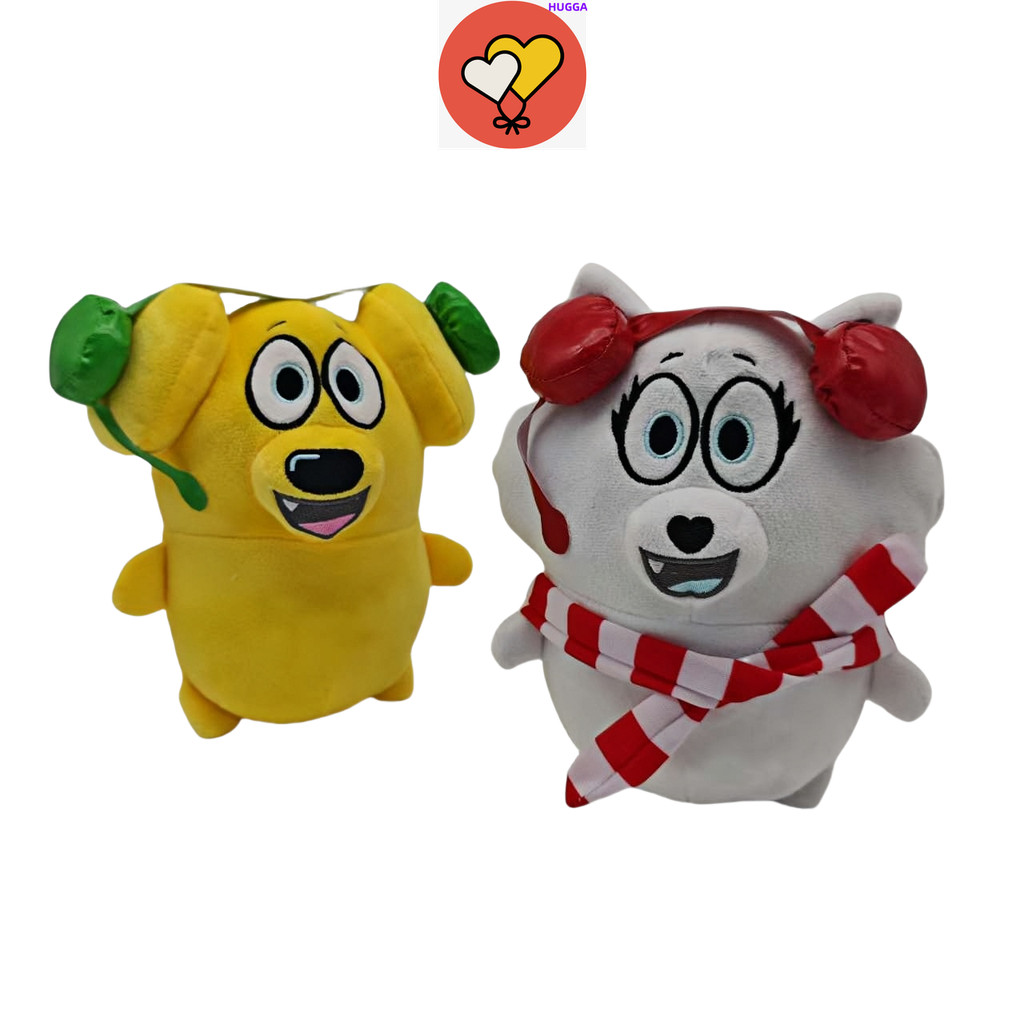 ❤ฮักก้า❤ น่ารัก SnowiTyler และ Snowi Snuggle Bundle ของเล่นตุ๊กตา Soft Ro Blox Grow A Garden Plushy 