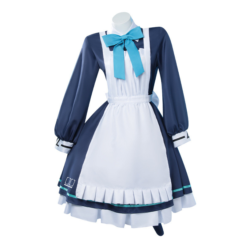 ชุดคอสเพลย์ Blue Archive Taeko Aizawa และ Azusa Aizawa แบบแม่บ้าน สไตล์ประจำวัน NS