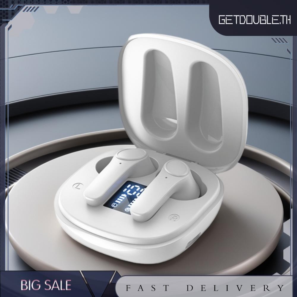 [Getdouble.th] 144 ภาษา Real Time Translator Earbuds Wireless BT Voice Translator