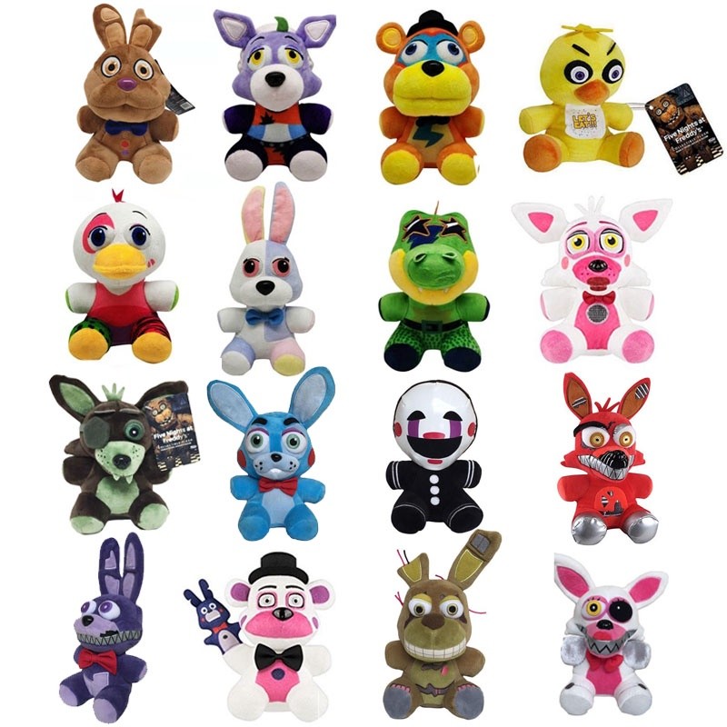 < Fnaf > < Freddys Nightmare > ของเล่นตุ๊กตาสําหรับเด็ก