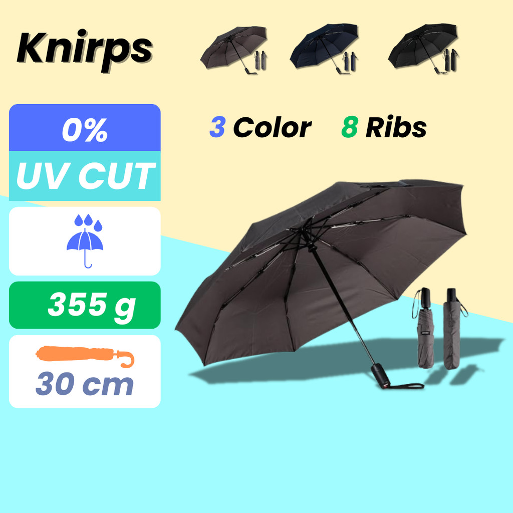 Knirps Compact Folding Umbrella I.220 Available in Three Colors