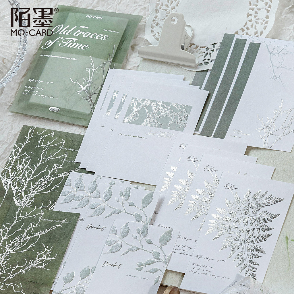 20 แผ่น Vintage Junk Journal สมุดภาพกระดาษสําหรับการ์ดทํา Collage Retro Journal พื้นหลัง Notepad การ