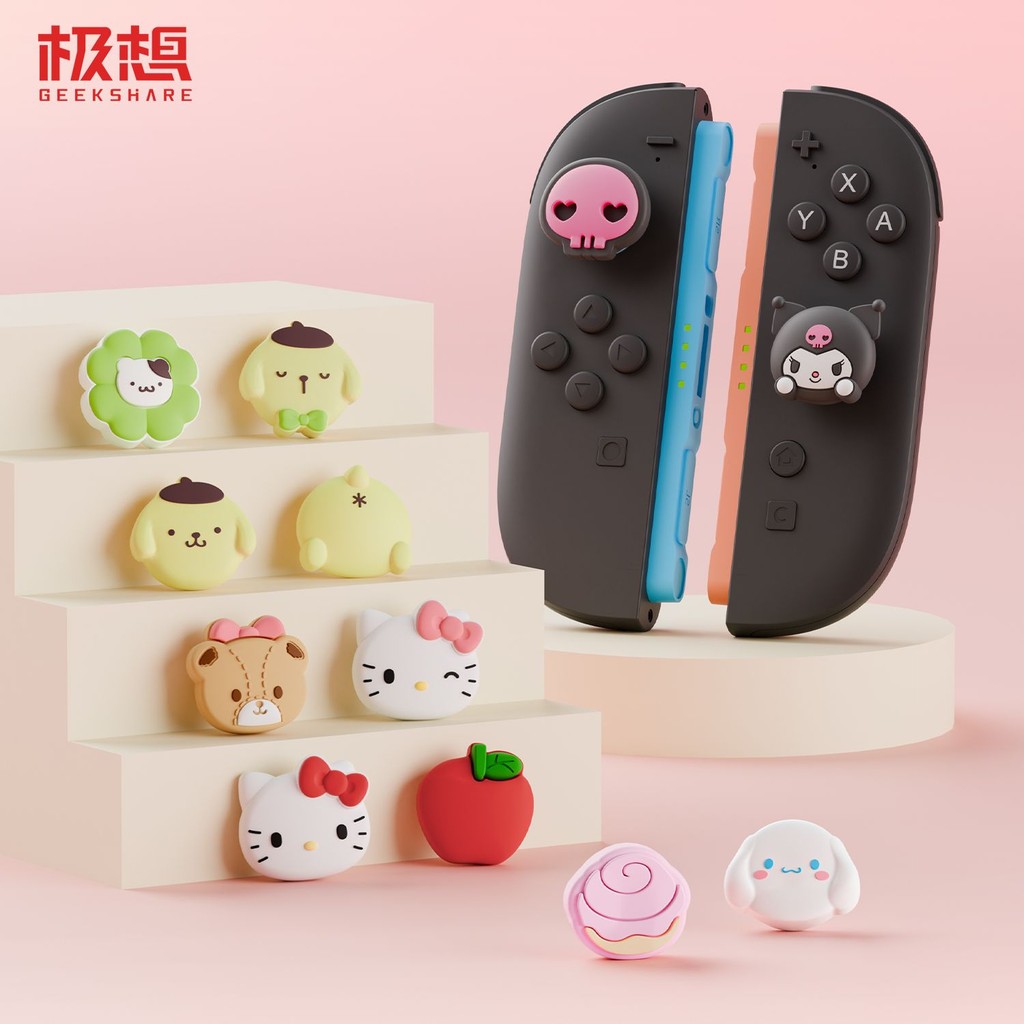 I Want Nintendo switch2 Generation Joystick Cap Joy-con ซิลิโคนหมวก Sanrio ns2pro เกมคอนโซล Keycap