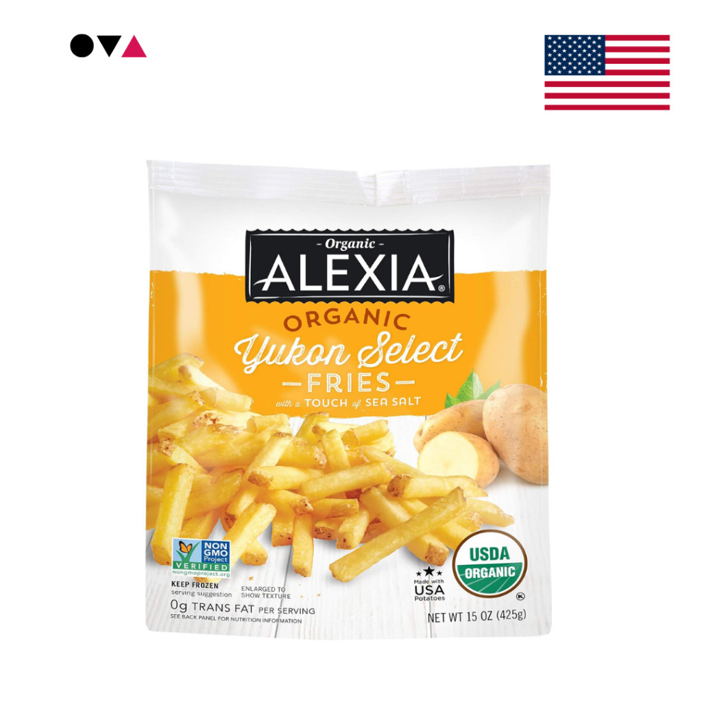 Alexia Organic Yukon Select Fries (425g) เฟรนช์ฟรายส์มันฝรั่ง Yukon ออร์แกนิก