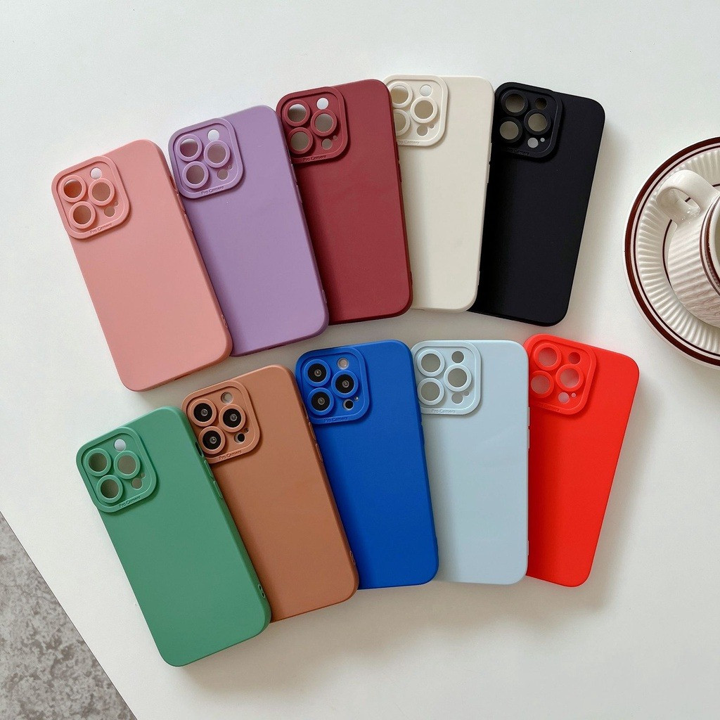 พรีเมี่ยม Pro เคสกล้อง vivo z1 s1 pro v27e redmi note 12 samsung a34 5g m14 y36 5g y27 4g