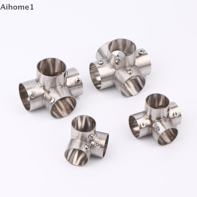 Aiho 1 ชิ้น Ocean Yacht Dock กันสาดกลางแจ้งอุปกรณ์เสริมหลอดสแตนเลสท่อเชื่อมต่อเรือ Handrail Rail Fit