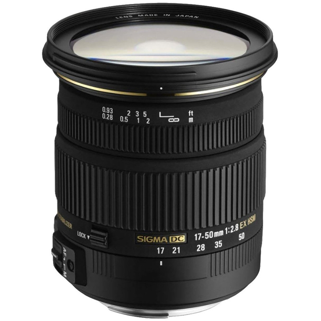 SIGMA เลนส์ซูมมาตรฐาน 17-50mm F2.8 EX DC OS HSM