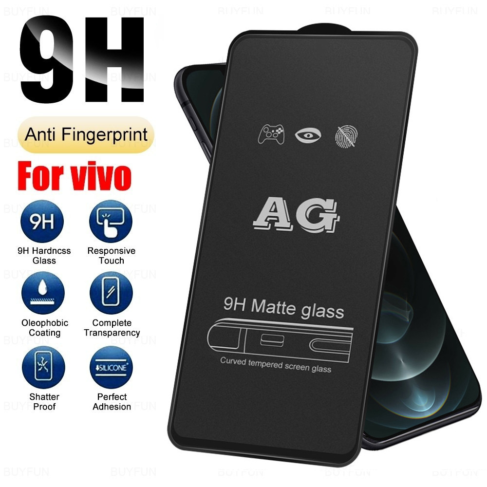 AGฟิล์มกระจกVIVO Y97 Y83 Y91C Y95 Y20 Y20S Y20i Y21 Y31 Y33S Y22S Y12S Y16 V21 5G V19 S1 Pro Y100T ก
