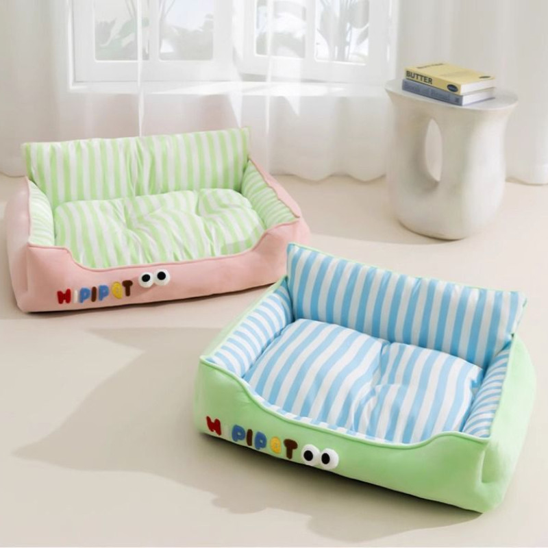 Kennel Four Seasons Universal สุนัขขนาดเล็ก Bichon Teddy Dog Bed ฤดูร้อนโซฟาสัตว์เลี้ยงนอนสามารถนอนครอกแมวเบาะรองนอน