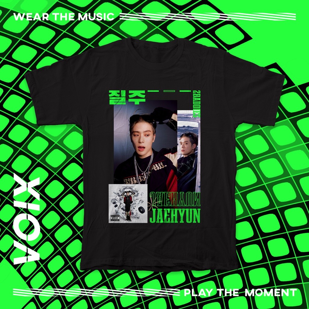 เสื้อยืดแฟชั่น Kpop NCT สำหรับผู้หญิง พิมพ์ลายสมาชิกJaehyun, Jungwoo, Mark, Haechan