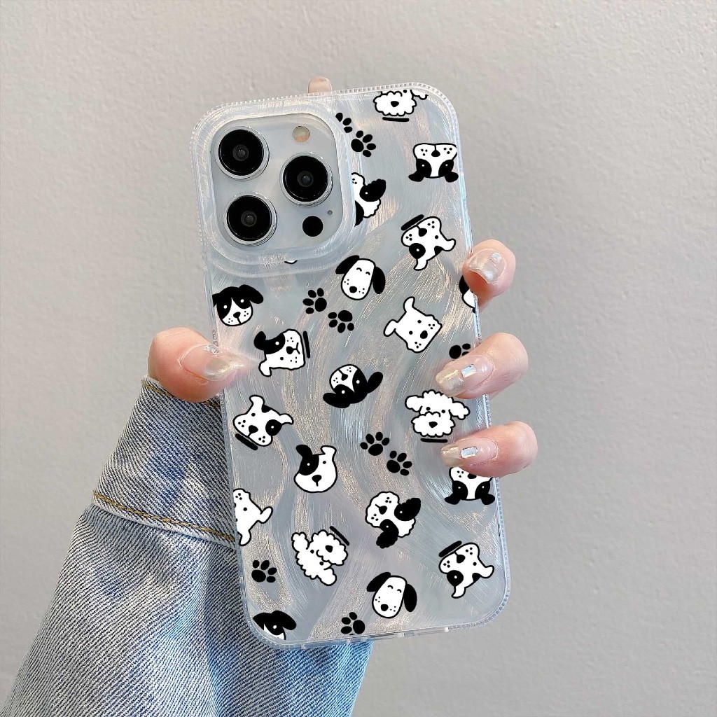 สุนัข DOODLE สําหรับ OPPO A15 A15S A16 A17 A17K A3X A3 PRO A5 A5i A38 A18 A3S A53 A33 A57 A77S A58 A