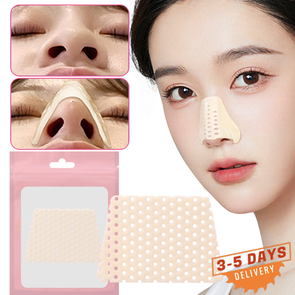 [จัดส่ง 3-5 วัน]1-5ชิ้น เฝือกพยุงจมูกหลังผ่าตัด | อุปกรณ์ป้องกันจมูกเทอร์โมพลาสติกแม่พิมพ์ด้วยตนเองพร้อมการออกแบบสี่เหลี่ยมคางหมู 160°การคุมขังรูปร่าง F สําหรับการกู้คืนแตกหัก