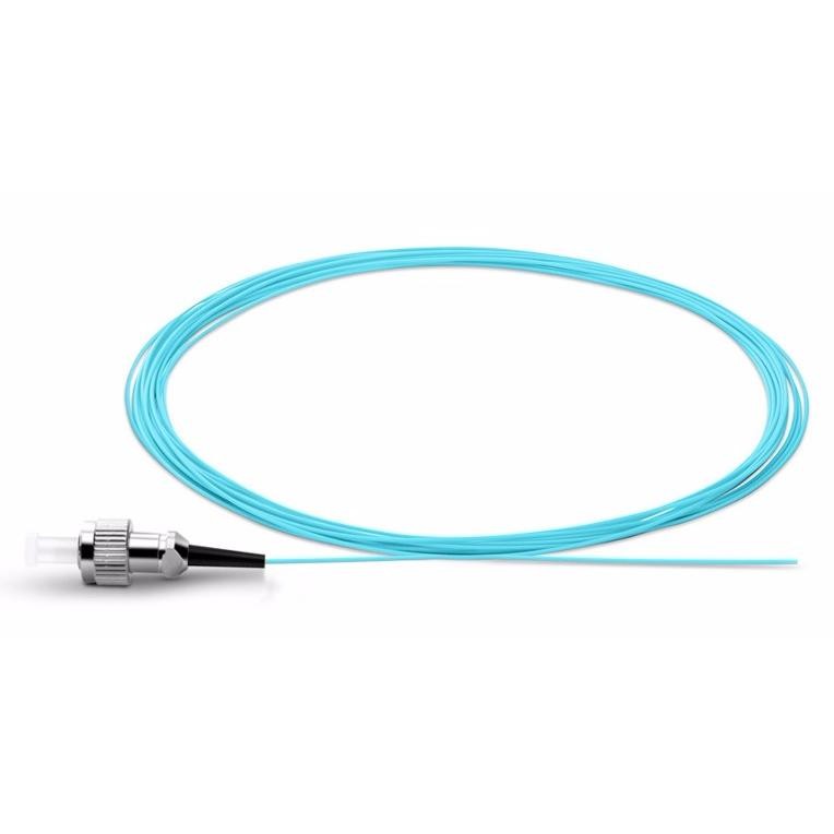 Pigtail FO FC Simplex MM OM3/OM4 50/125um 1 เมตร
