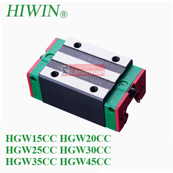 HIWIN直线 อุตสาหกรรมโฟม HideHGW15CC HGW20CC HGW25CC HGW30CC HGW35CC HGW45CC