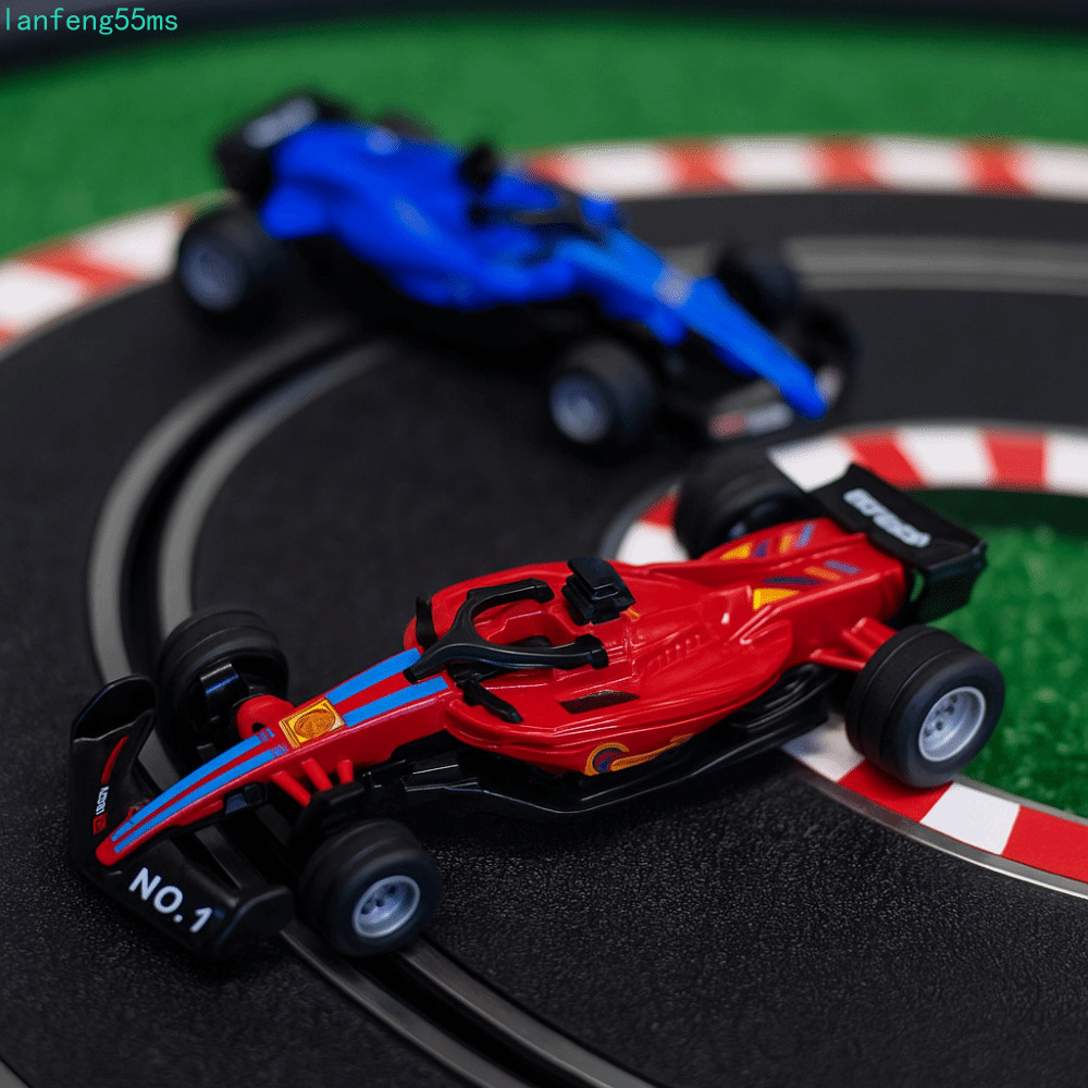 LANFENG F1 Race Car Toys, 1:36 Track Edition F1 Race Car Model Toy, Car Play Toy Slick Rubber Drift 