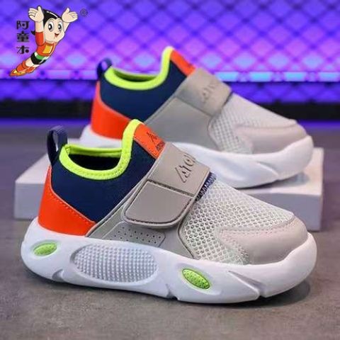 阿童木夏季新款透气运动童鞋魔力贴户外百运动鞋儿童童鞋Astro Boy ฤดูร้อนหนา soled Breathable รองเท้าเด็กชายและเด็กหญิงปีศาจ202507