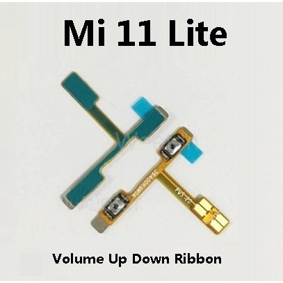BM Xiaomi Mi 11 Lite / Mi11Lite (M2101K9AG M2101K9AI) Volume Up Down ปุ่มด้านข้าง Key Flex Ribbon สํ