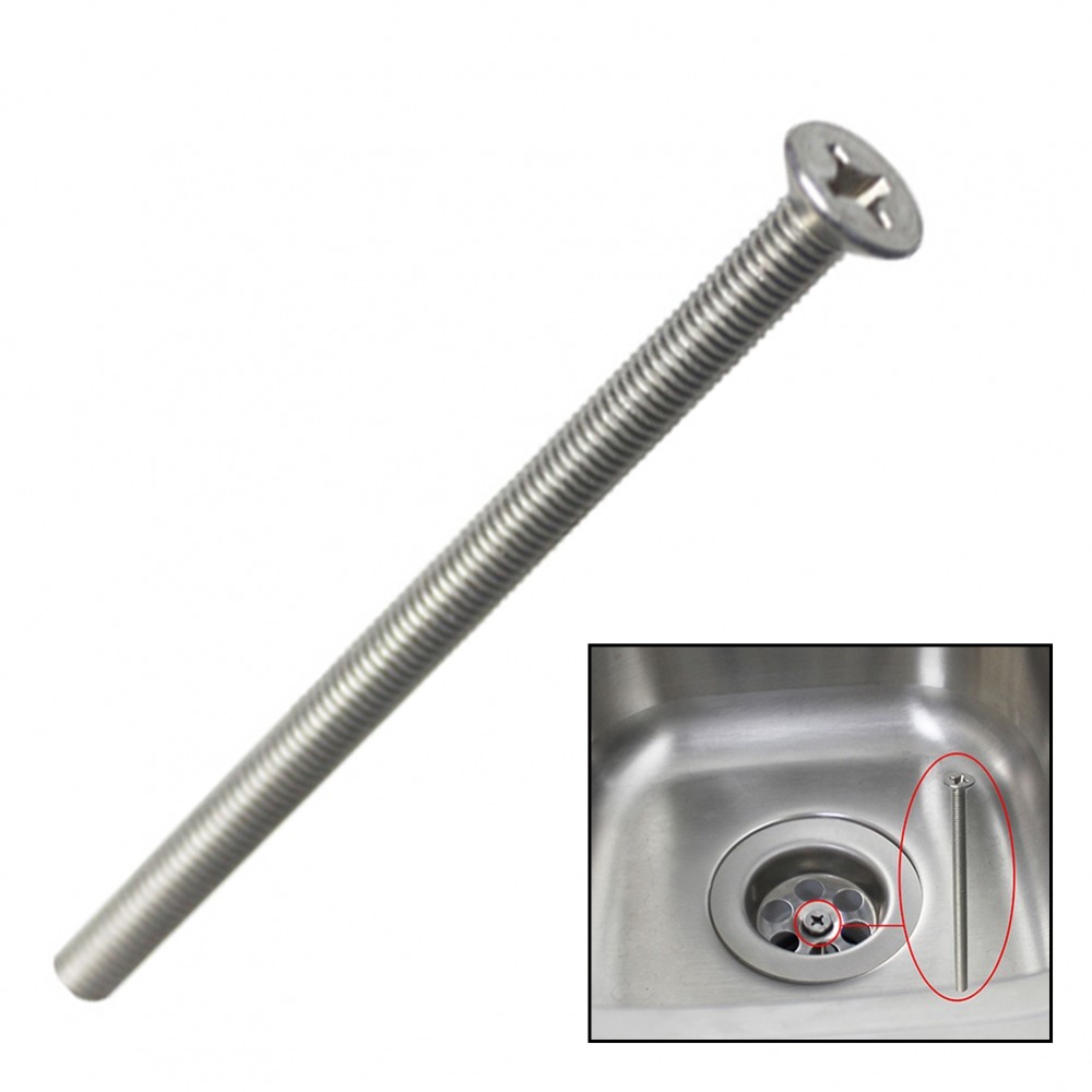 [NEW]90mm Sink Strainer Screw Connector Sink Bolts Screw for Wash Basin Strainer[SWHOME-TH]
