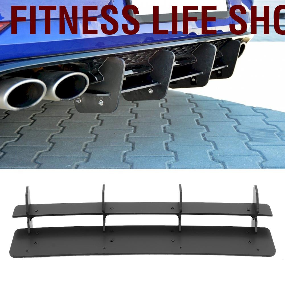 Fitness Life Shop-th รถกันชน diffuser ด้านหลังพร้อมชิ้นส่วนดัดแปลง EW Pack พอดีสำหรับ 7.5 R facelift