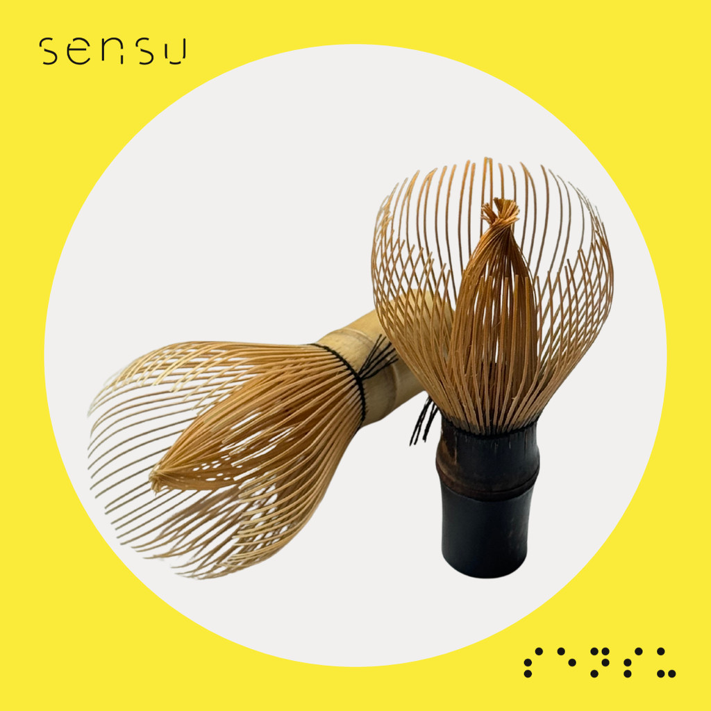 SENSU Take Shin Chasen Premium Matcha Bamboo Whisk - เครื่องกวนมัทฉะญี่ปุ่นแบบดั้งเดิม