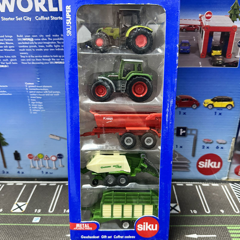 เยอรมนีซิคุ6286รถการเกษตรชุดของขวัญจําลองรถโลหะผสมรุ่นเด็กของขวัญของเล่นเครื่องประดับคอลเลกชัน