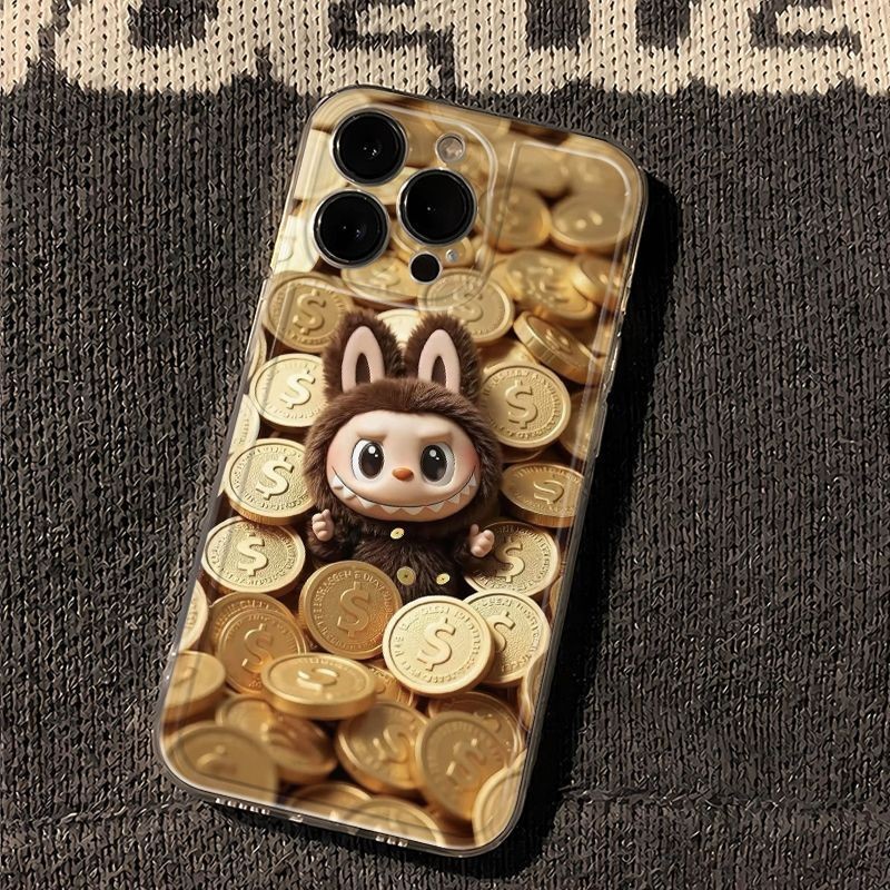 Softcase Elf gold coin Redmi รูปแบบโปร่งใส Anti-slip original Redmi A1 A3 9A 9C 10C 12C 13C 14C NOTE