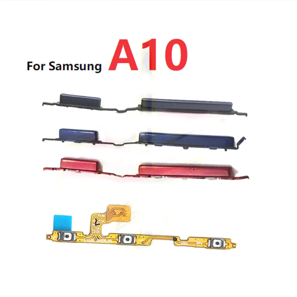 ปุ่มกดสวิทช์ด้านนอก ปุ่มเปิดปิด ปุ่มเปิดเสียง สําหรับ Galaxy A10