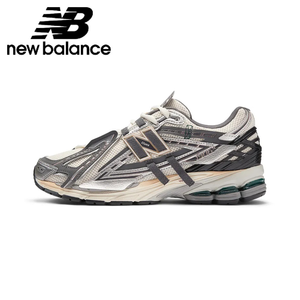 （ของแท้ 100%）New Balance 1906 Grey Silver Sneaker