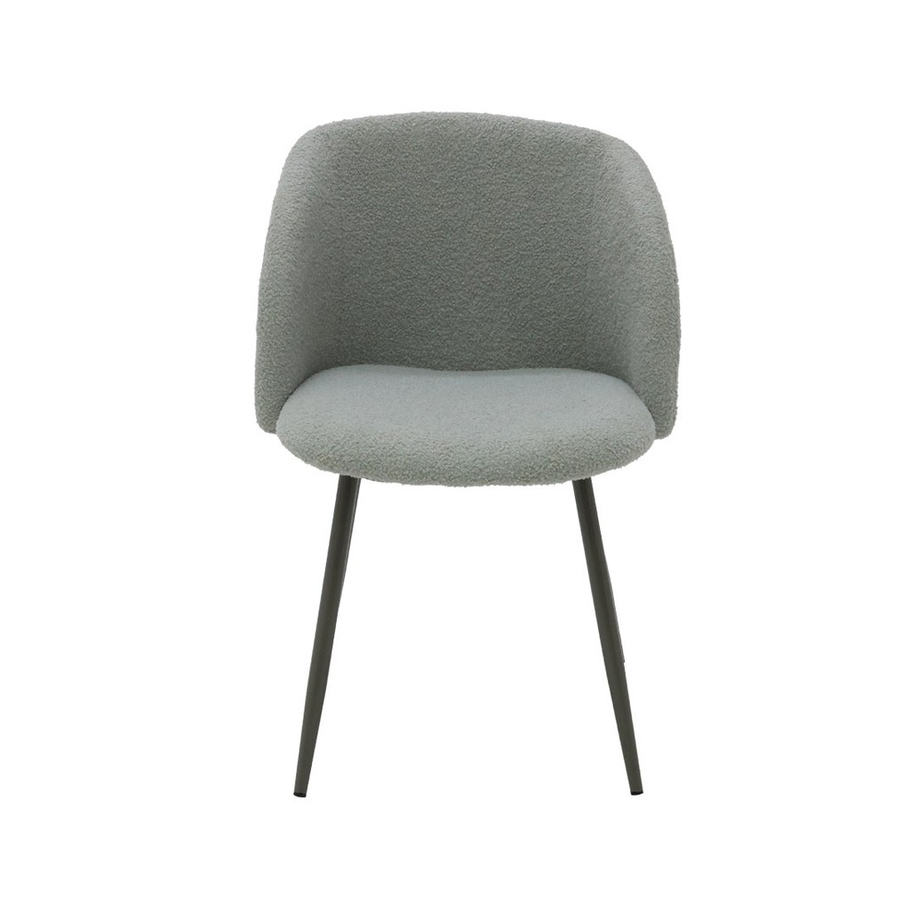 Koncept Furniture เก้าอี้ KC-PLAY รุ่น JAENO ขาเหล็กเทา ผ้าเทา (55x60x81  ซม.)  แบรนด์ KONCEPT FURNITURE