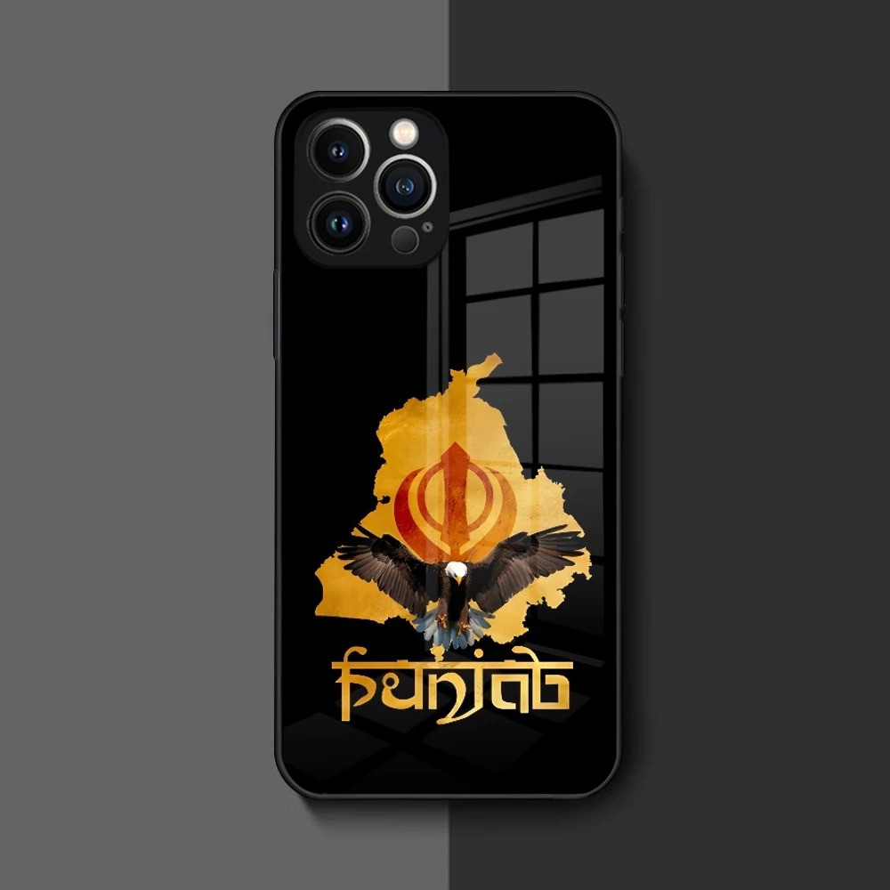 BK-3 Punjab แผนที่เคสโทรศัพท์สําหรับ Iphone 16 17,15 14 12 11 13 Pro Max Mini 8 X Xr Xs Puls ฝาครอบก