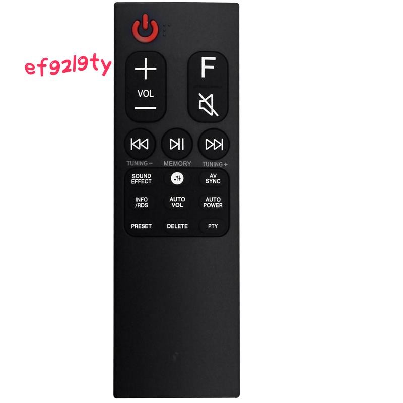 รีโมทคอนโทรลสีดํารีโมทคอนโทรลพลาสติกสําหรับ Soundbar SK1 SK10 SK10Y SK6 SK6Y SK8 SK8Y SK9 SK9Y