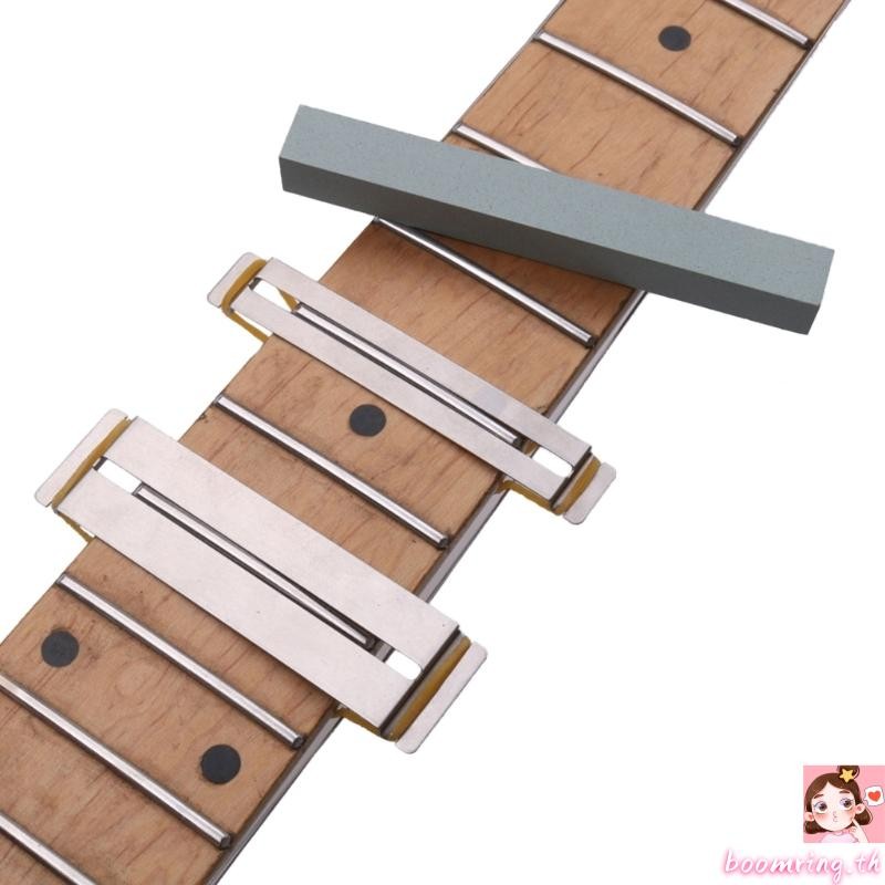 บูมเฟรตบอร์ด นิ้วแผ่นเรเดียนเครื่องมือขัดเปลี่ยนกีตาร์เฟรตลวดขัดหินชุดป้องกันซ่อมเข้าถึง