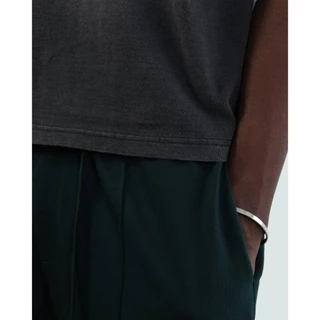 Hiptrack™ ซันเฟด ครอป - เสื้อยืดทรงโอเวอร์ไซส์ ชายสั้น สีเฟด