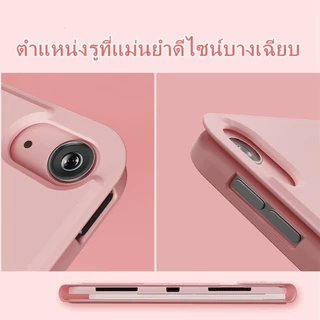 สีลูกกวาดเคสคีย์บอร์ดบลูทูธแป้นไทยเคสFor Redmi Pad 2 Pro12.1 Redmi Pad SE 11/Xiaomi Pad 7/6S Pro12.4