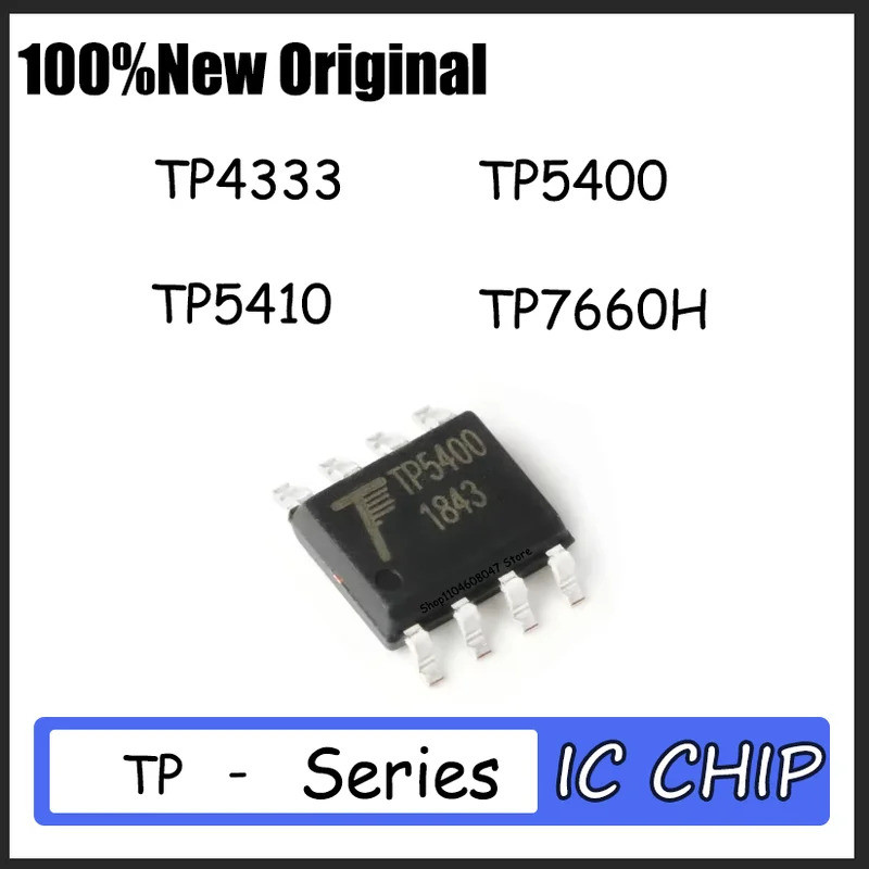 1-5PCS TP4333 TP5400 TP5410 TP7660H SOP8 ชิป ic