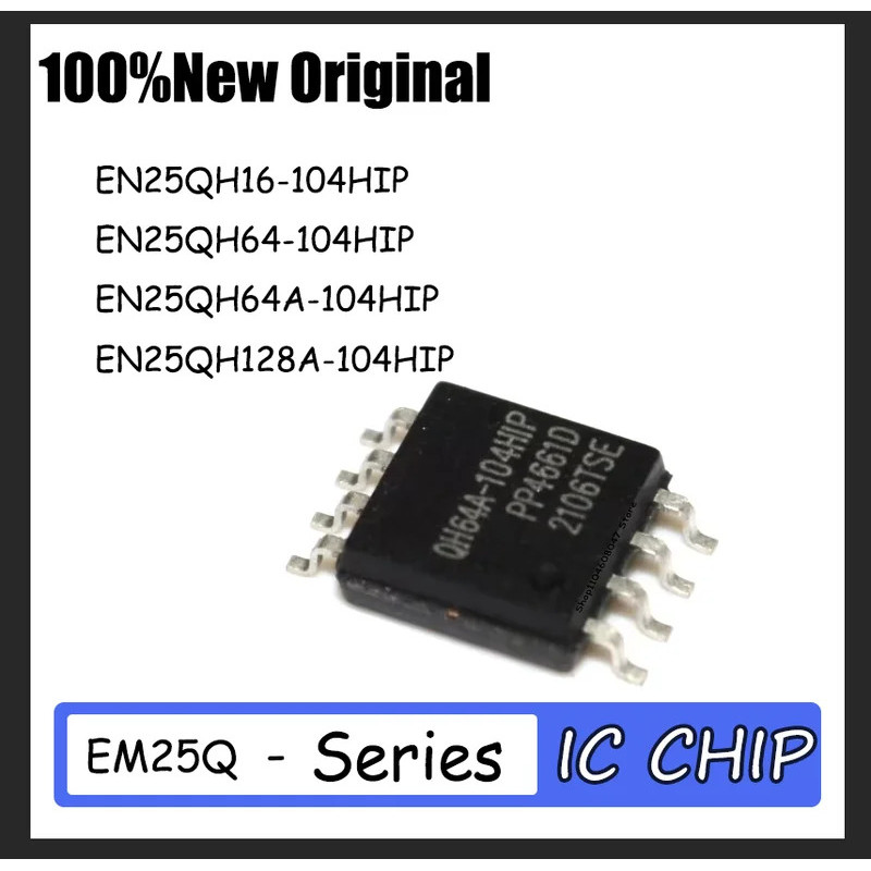 1-5PCS EN25QH16-104HIP EN25QH64-104HIP EN25QH64A-104HIP EN25QH128A-104HIP SOP-8 ชิป ic