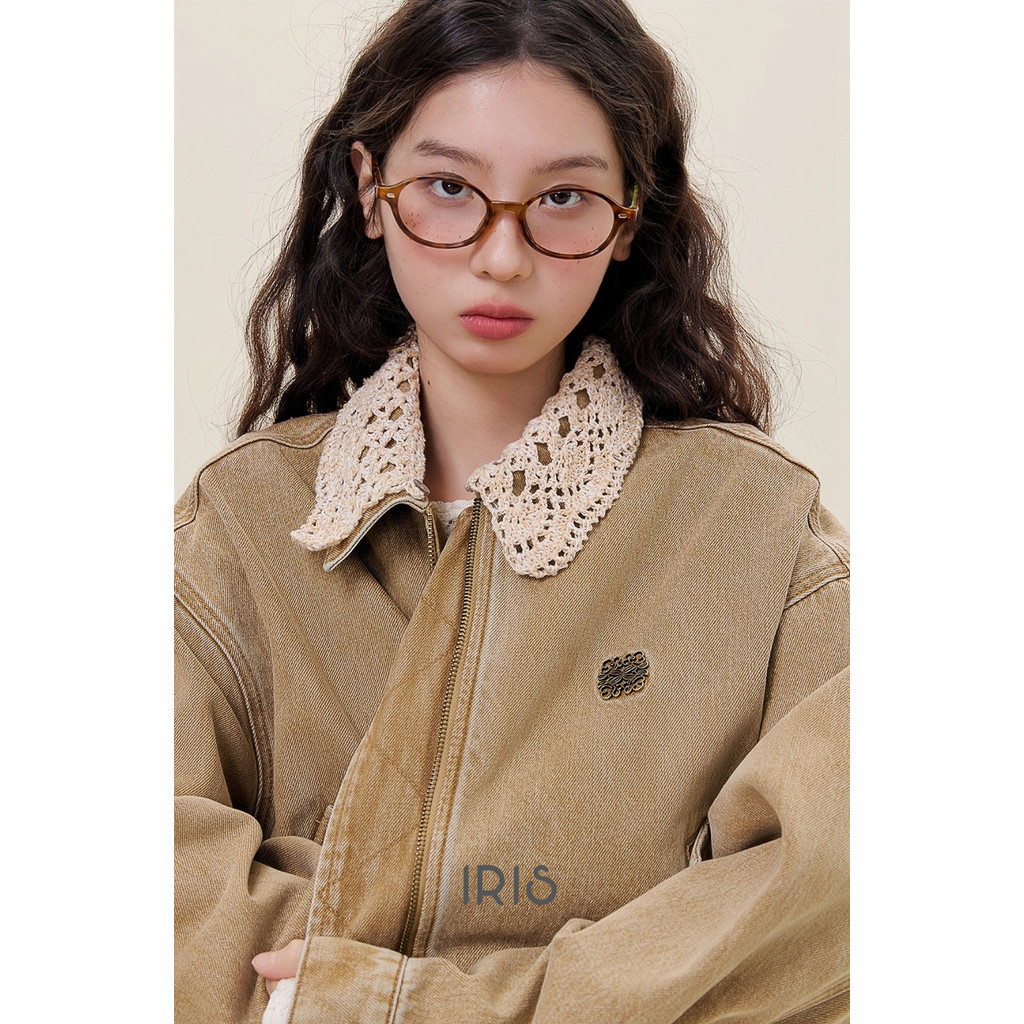 [ พร้อมส่ง ]  IRIS BOUTIQUE  IJ25801 Vintage lace jacket เสื้อผ้าผู้หญิง เสื้อแขนยาว กันหนาว ได้ 10-20 องศา ราคา ถูกที่สุด ดีลบีเคเค แกลเลอรีภาพที่ 7