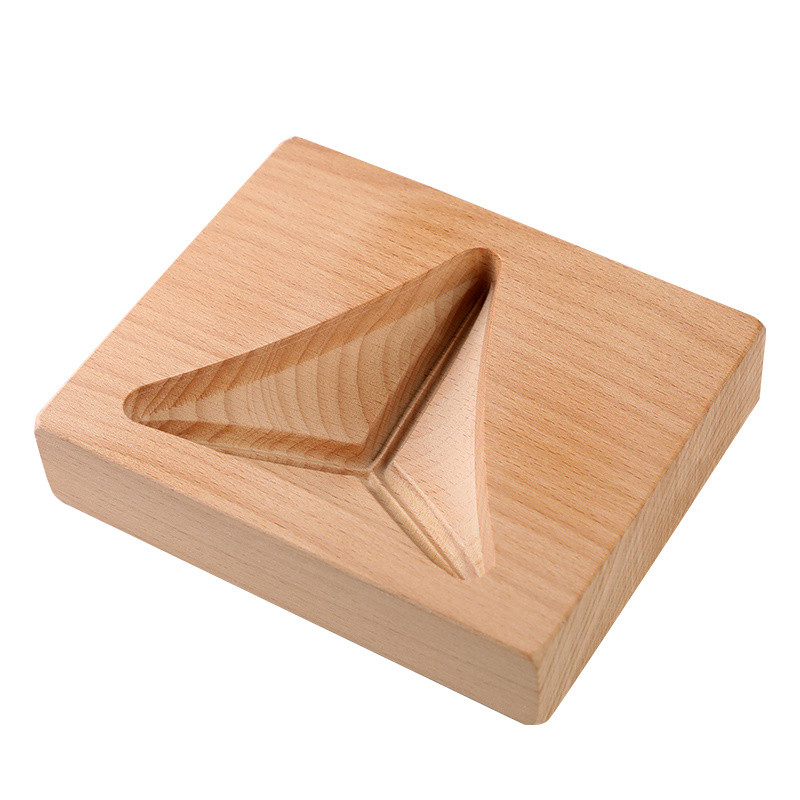 ลูกอมไม้สามเหลี่ยมแม่พิมพ์ทําน้ําตาลบุญ Blessed ลูกไม้น้ําตาล Buns ครัวเรือนนึ่ง Buns การสร้างแบบจํา