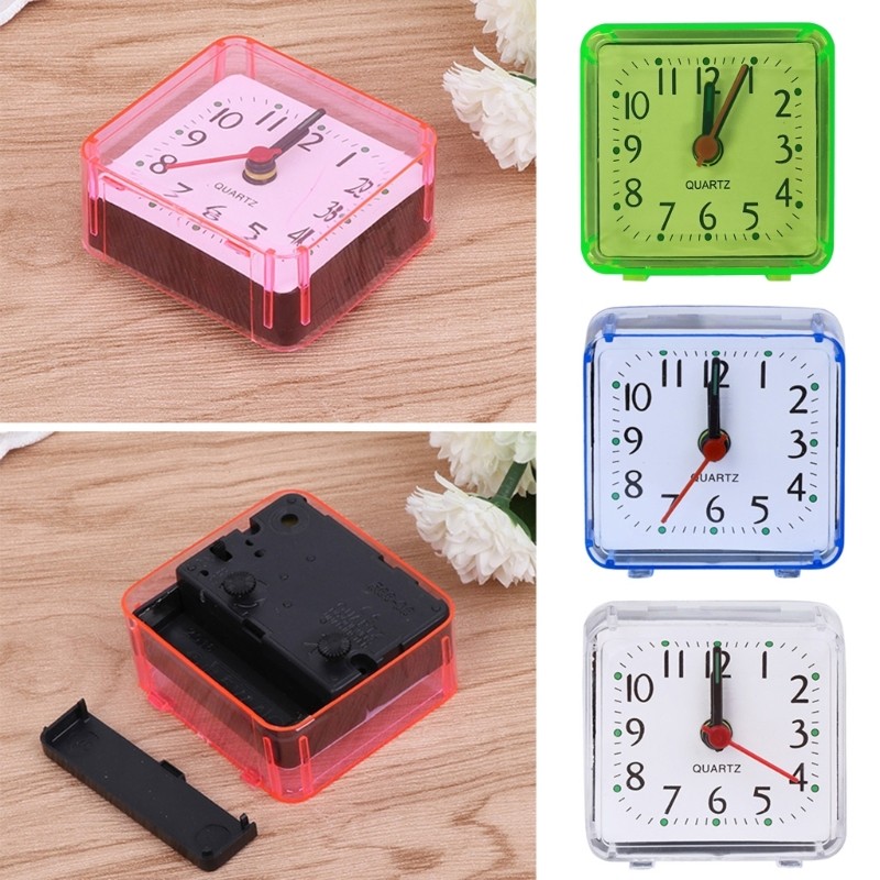 XY Home Office Sleep Wakes Up นาฬิกาตั้งโต๊ะสําหรับผู้ใหญ่เด็กนาฬิกาปลุกในห้องนอนดําเนินการ