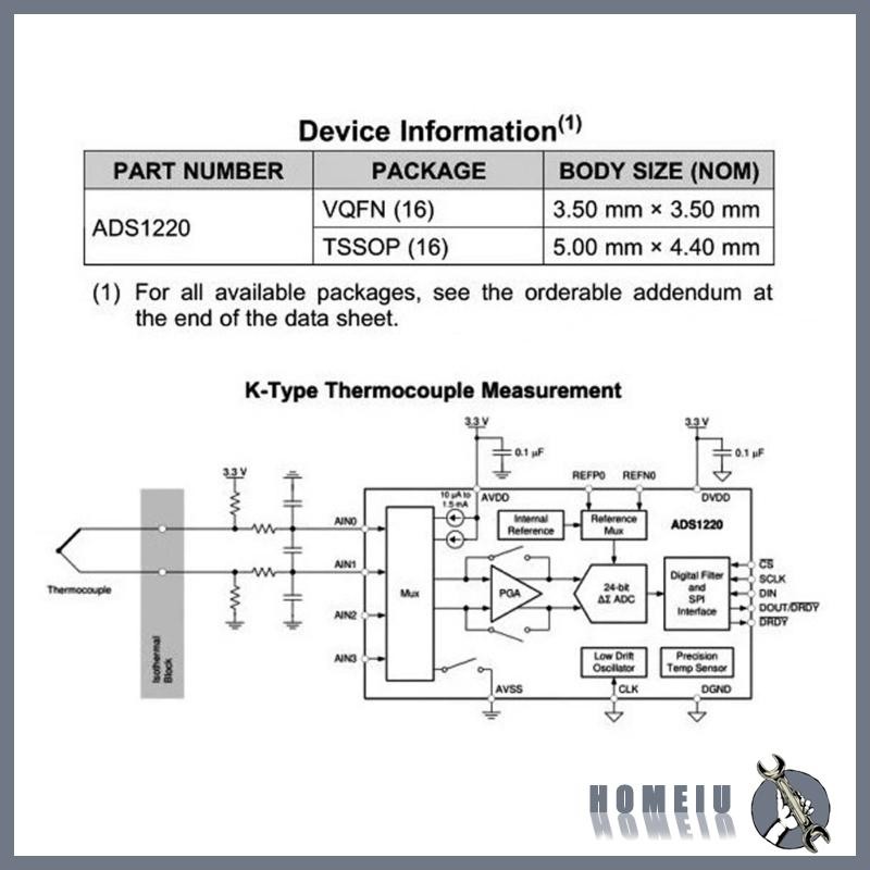 HOMEIU ที่แม่นยํา 16Bit 24Bit ADC Converters โมดูลส่วนประกอบอิเล็กทรอนิกส์ที่เชื่อถือได้