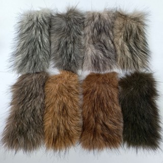 ขนสัตว์ทูโทนจากฟ็อกซ์และโกลเด้นสุนัข สำหรับตุ๊กตาผ้าหรูหรา